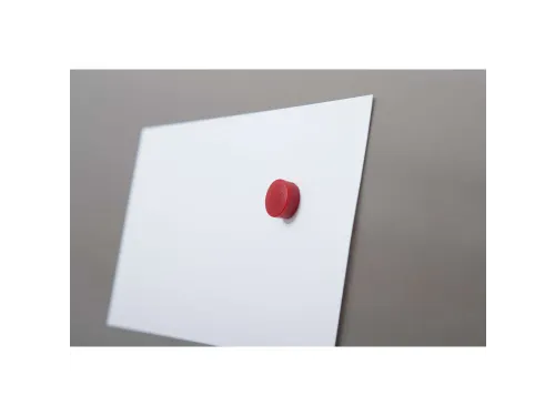 Magneet MAUL Solid 15mm 150gr rood 10 stuks