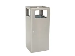 Piramide as-papierbak (basis) 70 liter RVS