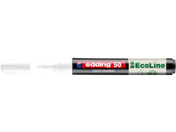 Paintmarker edding 50 EcoLine op waterbasis 2-3mm wit