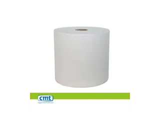Poetsrol Industrie Eco Cel 1-laags 1.000m Wit 2 Rol - 1