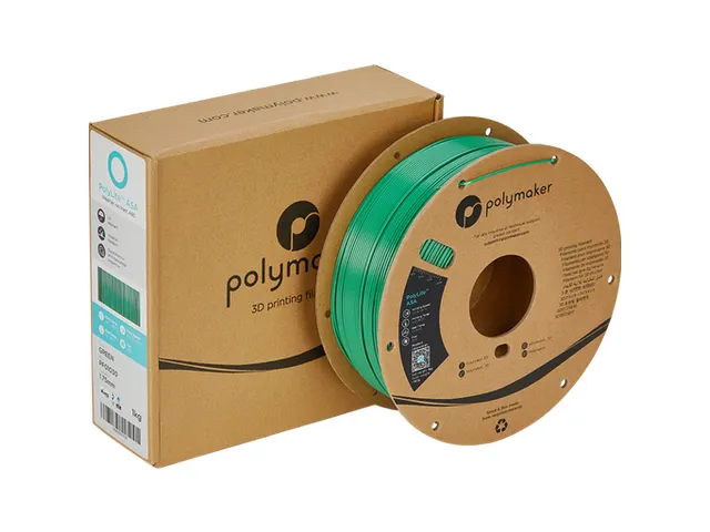 ASA 1,75mm groen 1kg PolyLite 3D Filament