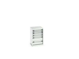 ladekast HxBxD 800x525x525mm 6laden romp RAL7035 front RAL7035 - 7