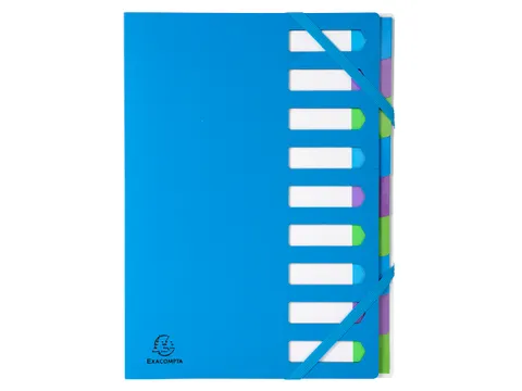 Sorteermap Harmonika 9vak CAMP.NEON bl.