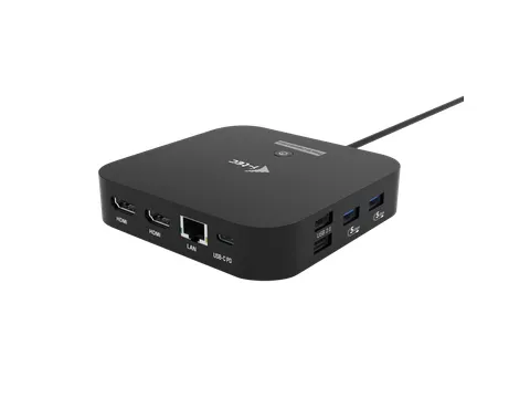 i-tec USB-C Dual HDMI Docking Station 100W