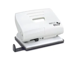 2-gaats perforator ECO 20 vellen wit - 1