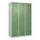 dubbeldekse locker,HxBxD 1850x1200x500mm,3x2vak.,vak B 400mm,cil.-slot