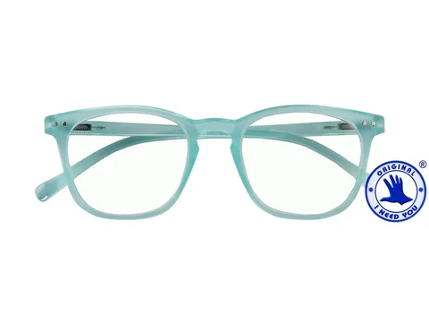 Leesbril I Need You +1.00 dpt Frozen blauw