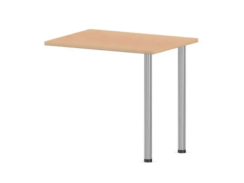 aanbouwtafel,i.h.v.,HxBxD 720-840x800x600mm,NE-esdoorn