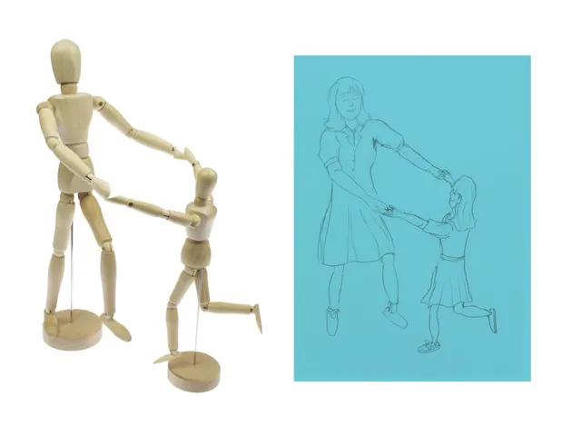 Ledenpop Kangaro 20 cm In koker