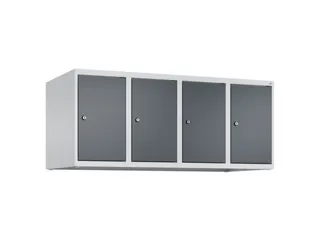 opzetkast,v. locker,4vak.,vak B 300mm,HxBxD 500x1200x500mm - 2