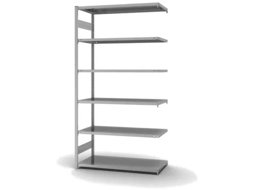 magazijnstelling,aanbouwveld,HxBxD 2500x1310x635mm,vakl. 190kg