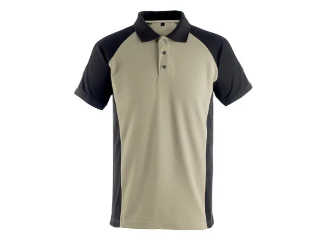 Polo Mascot 50569-961-0209 Bottrop, vert kaki/noir, taille 3XL, la pie