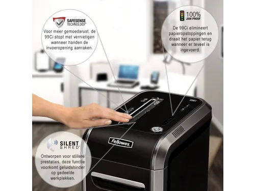 Papiervernietiger Fellowes 99ci Snippers P-4