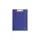 Klembord MAUL PVC folie Blauw A4 staand