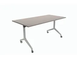 Schaffenburg Klaptafel 160x80cm Blad Lichtgrijs 25mm Frame Alu