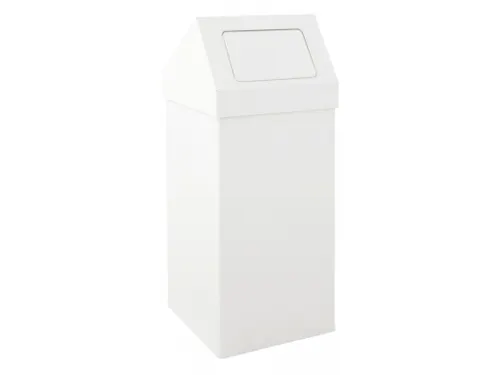 Carro-Push Afvalbak 55 Liter Wit