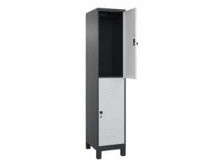 dubbeldekse locker,HxBxD 1950x400x500mm,1x2vak.,vak B 400mm - 2