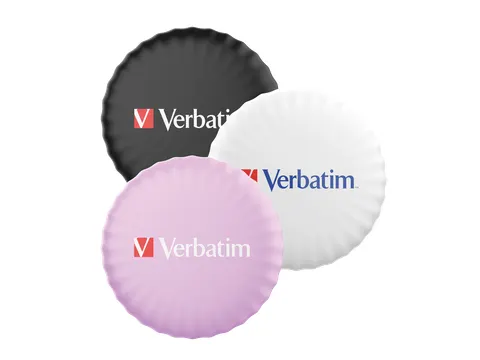 Verbatim 32135 My Finder Coin Bluetooth Tracker Zwart/Wit/roze 3 stuks