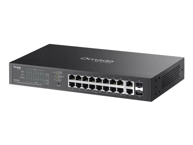 OMADA ES220GP netwerk switch Managed Gigabit Ethernet Zwart