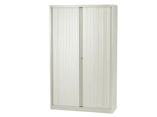 Roldeurkast Inclusief 4 Legborden Krijtwit 198x100x43 Ral9010
