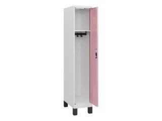schoollocker,HxBxD 1630x300x500mm,1vak,vak B 300mm,cil.-slot,voeten - 1