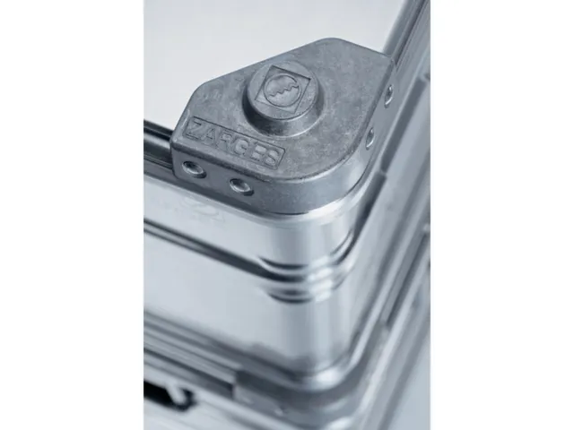 Caisse de transport aluminium 150l HxLxl 370x740x690mm fermetures à c