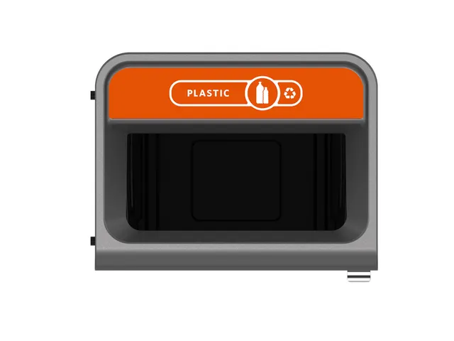 Configure Recyclingstation Plastic 125 Liter Antraciet Oranje