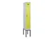 locker voor scheiding van kleding,HxBxD 2120x300x500mm,1vak