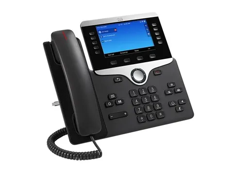Cisco 8841 IP telefoon Zwart Zilver
