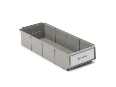 stellingbak,HxBxD 85x160x400mm,PP,grijs