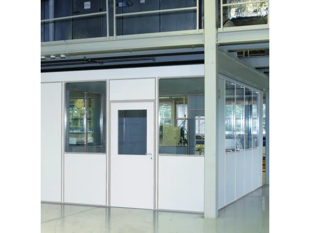 Loodskantoor Basismodel 2690x2100x2100mm Profiel Ral 7035