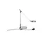 Bureaulamp MAULgrace LED colour vario dimbaar Zilver