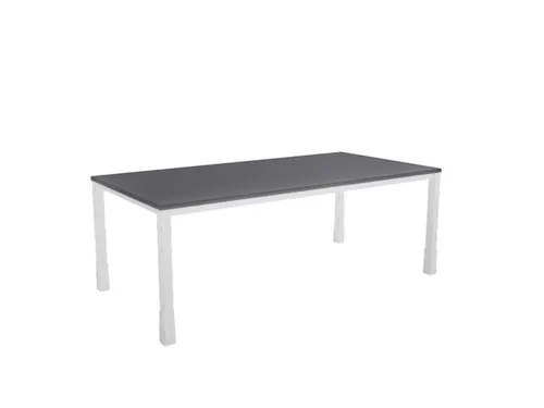 In hoogte verstelbaar bureau,HxBxD 720-840x2000x1000mm,CC-zwart