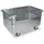 Bakwagen Aluminium 400kg 1680x930x970mm 945l Greep Opening