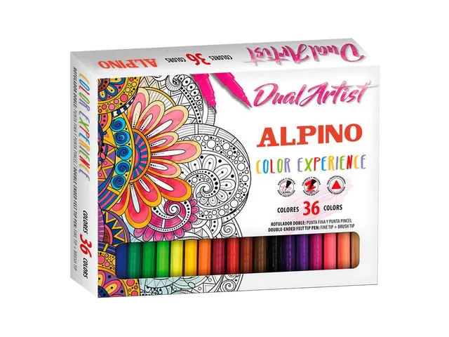#Dualmarkers Alpino Color Experience set a 36st.