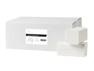 Papieren Handdoek Interfold 32x22cm cellulose 2-laags 20 Pak FSC - 1
