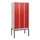locker,HxBxD 1950x900x500mm,3vak,vak B 300mm,cil.-slot,voetonderstel