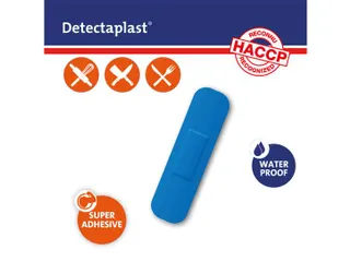 Detectaplast 8140 Pleister waterafstotend blauw 19x72mm 100 Stuks - 2