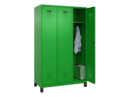 locker,HxBxD 1950x1200x500mm,3vak,vak B 400mm,cil.-slot,voeten