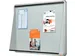 Nobo Vitrine Buitenvitrine 9xA4 75,2x4,5x100cm