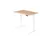 Elektrisch in hgte vst. zit-sta-bureau,HxBxD 650-1290x1200x800mm