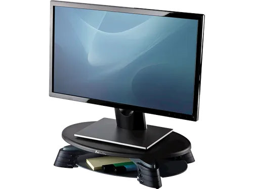 Monitorstandaard Fellowes Compact lichtgrijs/donkergrijs