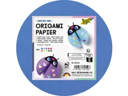 Origami papier Folia 70gr rond 15cm 100 vel assorti kleuren