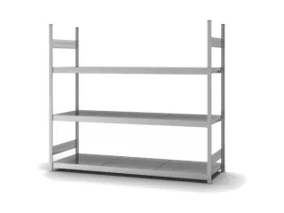 breedvakstelling,grondveld,HxBxD 2000x2320x635mm,vakl. 350kg - 2