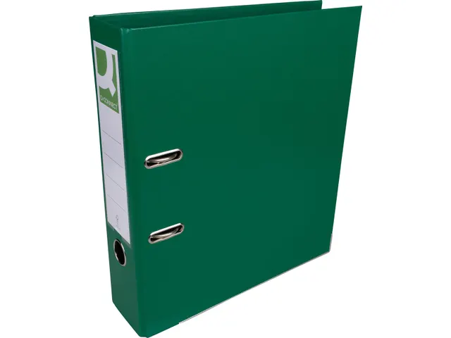 Classeur à levier A4 PP 80mm vert