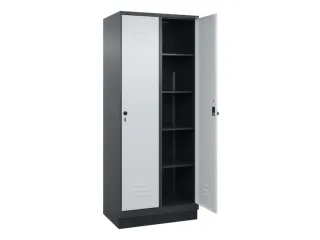 wasgoedverdeelkast,HxBxD 1950x800x500mm,vak B 400mm,draaigrendel - 2
