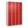 locker,HxBxD 1850x1200x500mm,4vak,vak B 300mm,draaigrendel