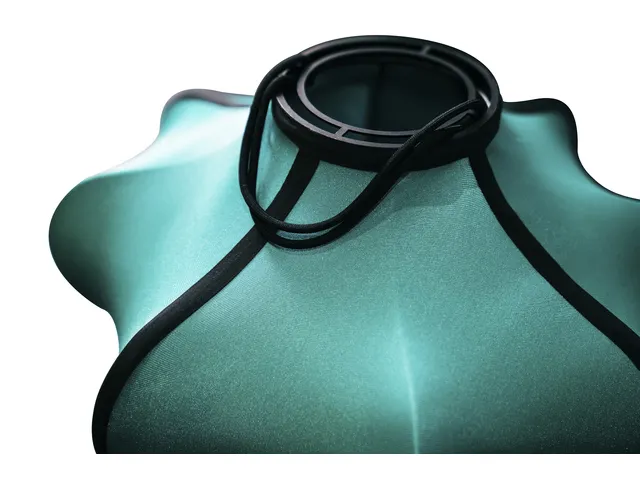 Lanterne Nextime Lumi 40 cm tissu turquoise