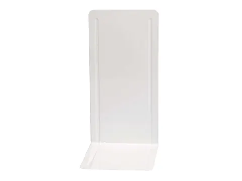 Boekensteun MAUL Pro 140x120x240mm set 2 staal wit