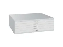 Tekeningenkast Hxbxd 420x1350x960mm 5 Laden Din A0 Ral7035